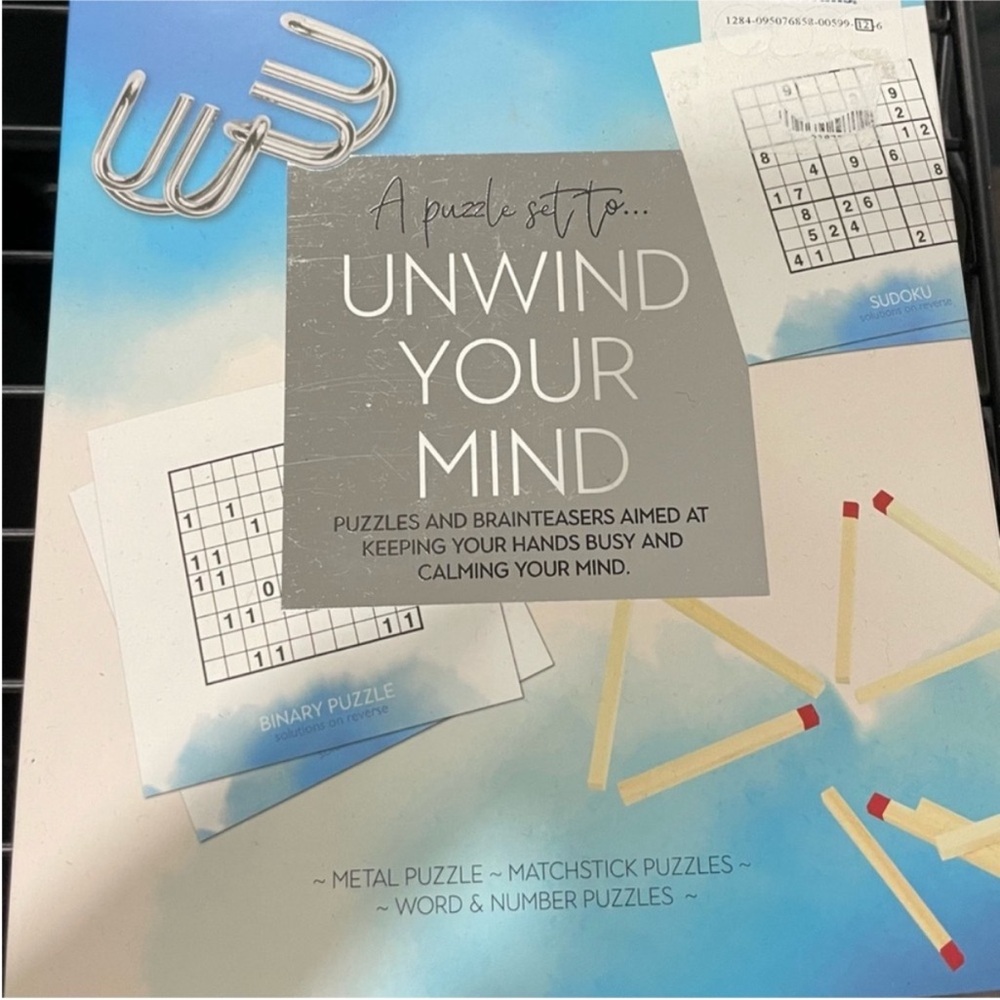 Unwind your mind puzzle set